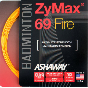 Ashaway Zymax 69 Fire 10m